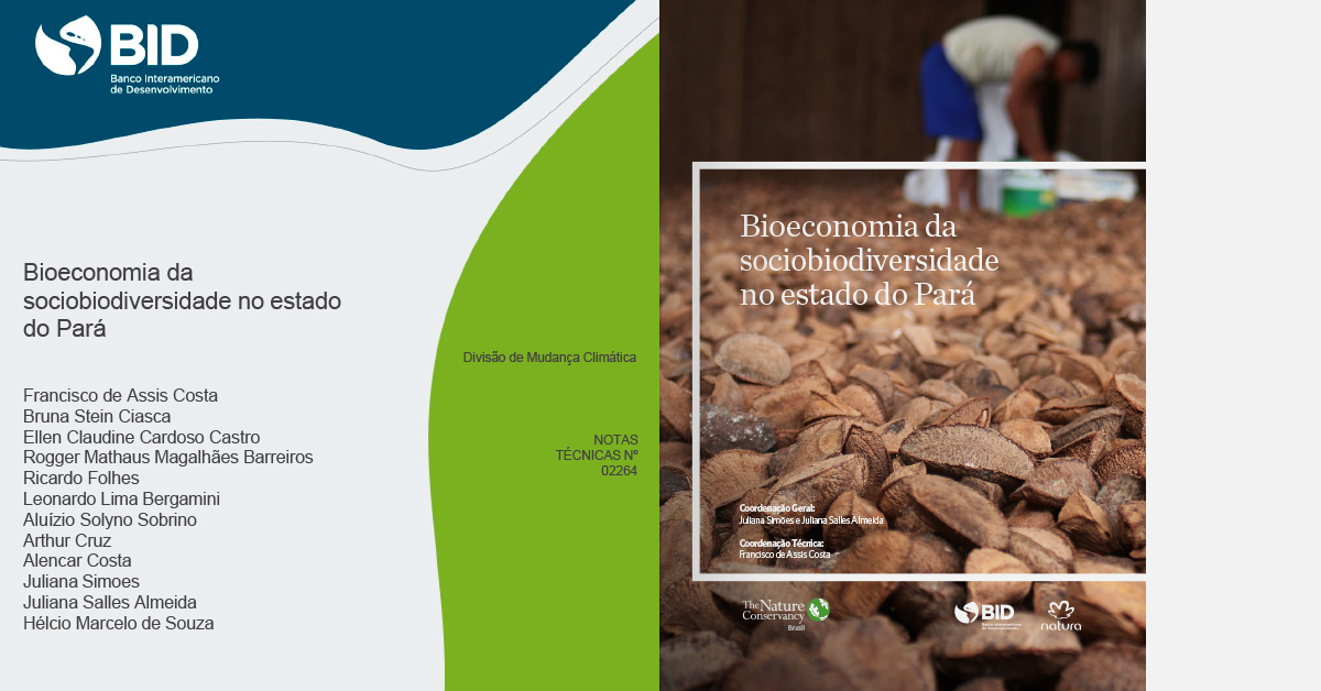 Economia da sociobiodiversidade no estado do Pará