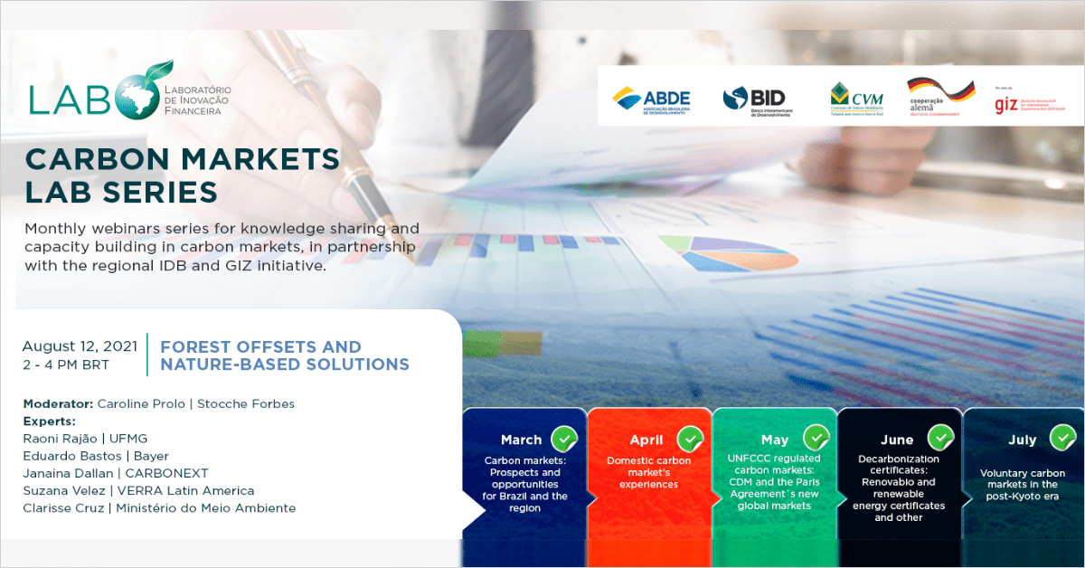 Carbon Markets LAB Series: “Forest offsets and nature-based solutions”