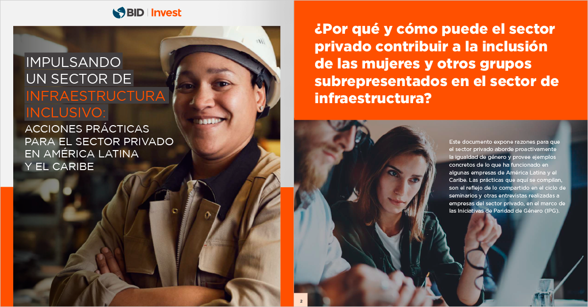 Promoting an Inclusive Infrastructure Sector: Practical Actions for the Private Sector in Latin America and the Caribbean